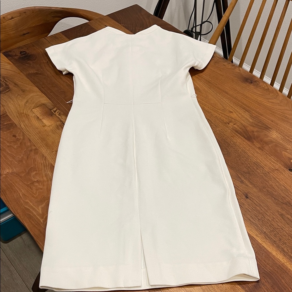 DVF Silk White Dress - Picture 6 of 8